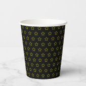 Gold Star Schließ Class Paper Cups Pappbecher (Rückseite)