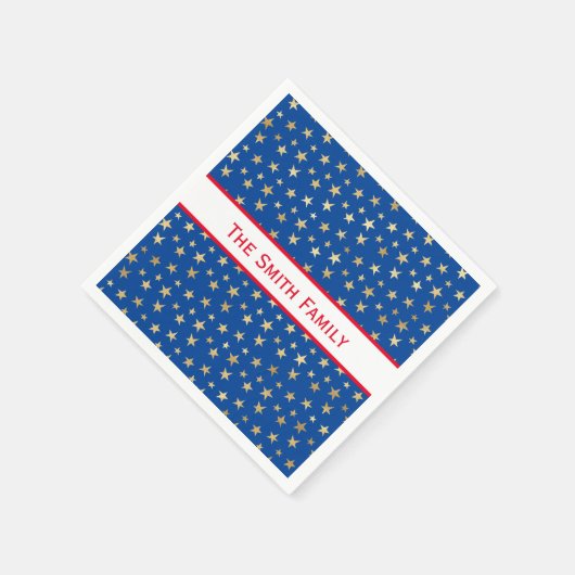 Gold Star Serviette (Ecke)