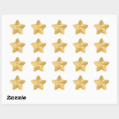 Gold Star Sticker (Blatt)