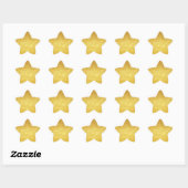 Gold Star Stickers (Blatt)