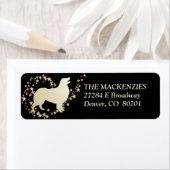 Gold Star Swirl Australian Shepherd Dog (Insitu)