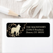 Gold Star Swirl Belgischer Tervuren Dog (Insitu)