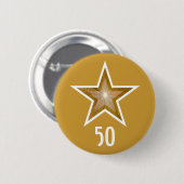 Gold-Star-Taste Gold Button (Vorne & Hinten)