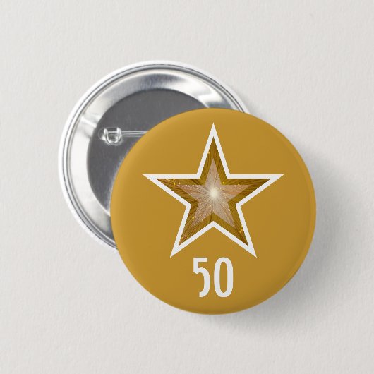 Gold-Star-Taste Gold Button (Vorne & Hinten)