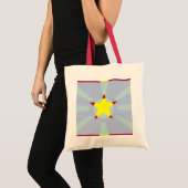 Gold Star Tote Bag Tragetasche (Vorderseite (Produkt))