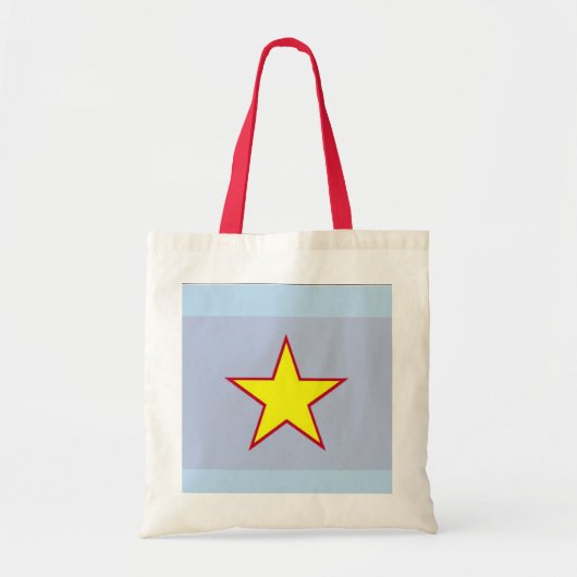 Gold Star Tote Bag Tragetasche (Vorne)