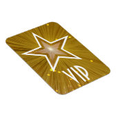 "Gold"-Star-VIP-Magnet Magnet (Rechte Seite)