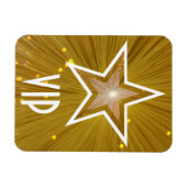 "Gold"-Star-VIP-Magnet Magnet (Horizontal)