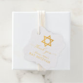 Gold Star von David Bat Mitzvah Vielen Dank Geschenkanhänger (Mit Box)