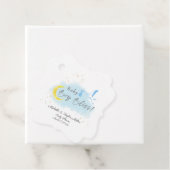 Gold Starlit Baby Boy Bliss Stork Sonderlieferung Geschenkanhänger (Beispiel)