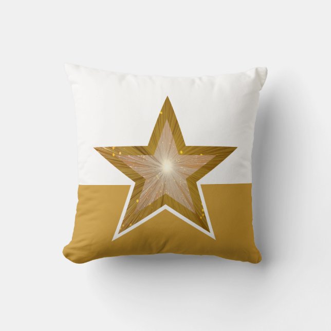 "Gold" Starmeißel, goldgelb Kissen (Vorderseite)