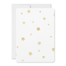 Gold Stars Baby Dusche