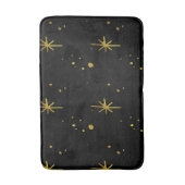 Gold Stars Badematte (Vorderseite Vertikal)