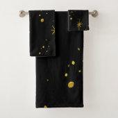 Gold Stars Badhandtuch Set (Insitu)