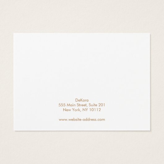 Gold Stars Black Hair Clip Barrett Display Card (Rückseite)