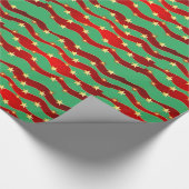 Gold Stars Christmas Sky Thunder_Cove Geschenkpapier (Ecke)