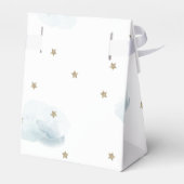Gold Stars & Clouds Kinderdusche Geschenkboxen Geschenkschachtel (Rückseite)