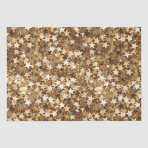Gold Stars Confetti Seidenpapier