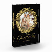 Gold Stars Custom Family Fotoblock (Links)