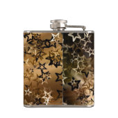 Gold Stars Flachmann (Rückseite)