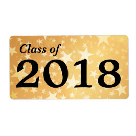 Gold Stars Graduate Class of 2018 | Wasserflasche