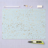 Gold Stars Light Blue Seidenpapier (Handwerk)