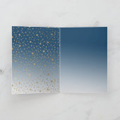 Gold Stars Moon Karte (Innenseite)