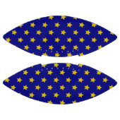 Gold Stars Muster, Navy Blue, Exklusiv Football (Paneele)