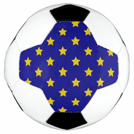Gold Stars Muster, Navy Blue, Exklusiv Fußball