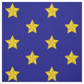Gold Stars Muster, Navy Blue, Exklusiv Stoff (Muster)