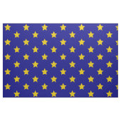 Gold Stars Muster, Navy Blue, Exklusiv Stoff (Fat Quarter (45,7 x 55,9 cm))