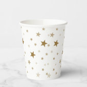 Gold Stars Paper Cups Pappbecher (Links)