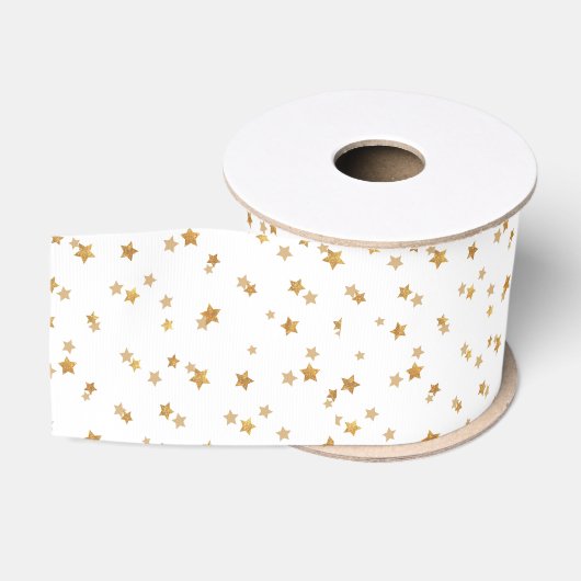 Gold Stars Ripsband (Spule)