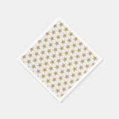 Gold Stars Serviette (Ecke)