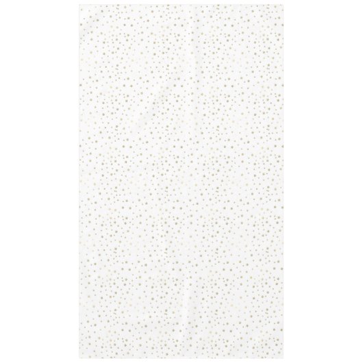 Gold Stars Tischdecke (Vorderseite)