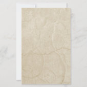 Gold Stationierung mit grünen Wirbel Briefpapier (Rückseite)