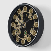 Gold Steampton Wall Clock Uhr (Winkel)