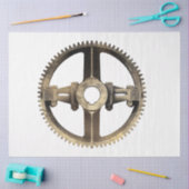 Gold SteamPunk Serie Design 26 Seidenpapier (Basteln)