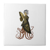 Gold SteamPunk Serie Design 5 Fliese (Vorderseite)
