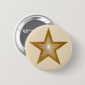 "Gold" Stern-Knopfcreme Button (Vorne & Hinten)