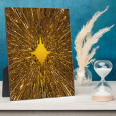 Gold-Sternexplosion Fotoplatte (Seite)