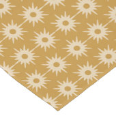 Gold Sternexplosion Muster Long Table Runner Großer Tischläufer (Ecke)