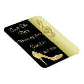 Gold Stiletto & Treble Cleft 16. Magnet (Rechte Seite)