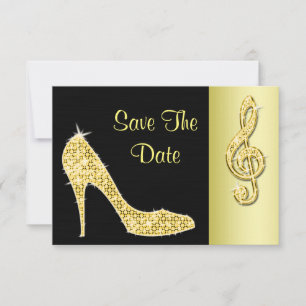 Gold Stiletto & Treble Cleft 19. Save the Date