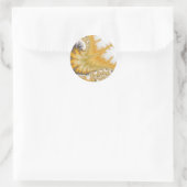 Gold Stingray Aufkleber (Tasche)