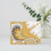 Gold Stingray Postcard Postkarte (Stehend Vorderseite)