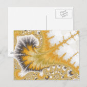 Gold Stingray Postcard Postkarte (Vorne/Hinten)