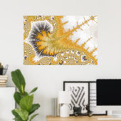 Gold Stingray Poster (Heimbüro)