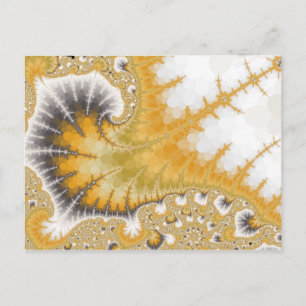Gold Stingray Postkarte