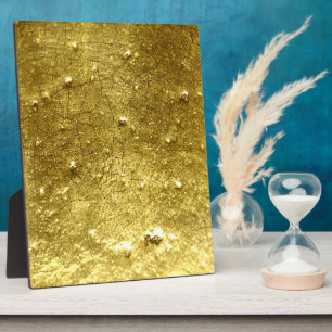 Gold Stone Fotoplatte
